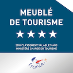 Plaque Meublé Tourisme 4 étoiles